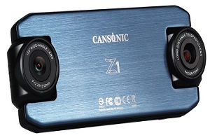 一体型の２カメラドライブレコーダー CANSONIC「Z1」シリーズ